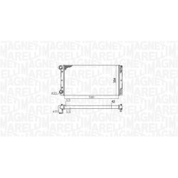 Radiatorius, variklio aušinimas MAGNETI MARELLI 350213172000