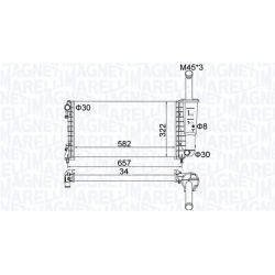 Radiatorius, variklio aušinimas MAGNETI MARELLI 350213183700