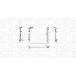Radiatorius, variklio aušinimas MAGNETI MARELLI 350213192600