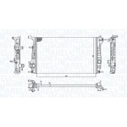 Radiatorius, variklio aušinimas MAGNETI MARELLI 350213199200