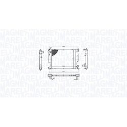 Radiatorius, variklio aušinimas MAGNETI MARELLI 350213212400