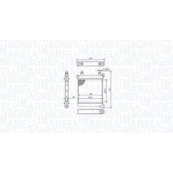 Radiatorius, variklio aušinimas MAGNETI MARELLI 350213214500
