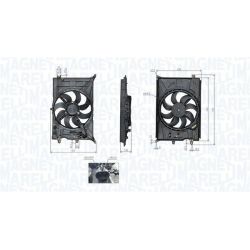 Ventiliatorius, radiatoriaus MAGNETI MARELLI 069422777010