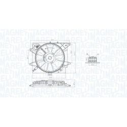 Ventiliatorius, radiatoriaus MAGNETI MARELLI 069422789010