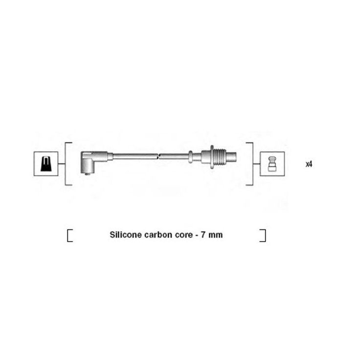 Uždegimo laido komplektas MAGNETI MARELLI 941085150567