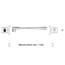 Uždegimo laido komplektas MAGNETI MARELLI 941085180570