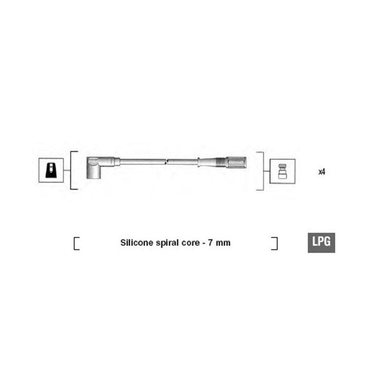 Uždegimo laido komplektas MAGNETI MARELLI 941095130583