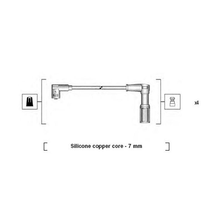 Uždegimo laido komplektas MAGNETI MARELLI 941095770615