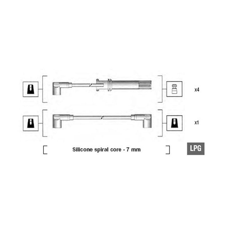 Uždegimo laido komplektas MAGNETI MARELLI 941105210644