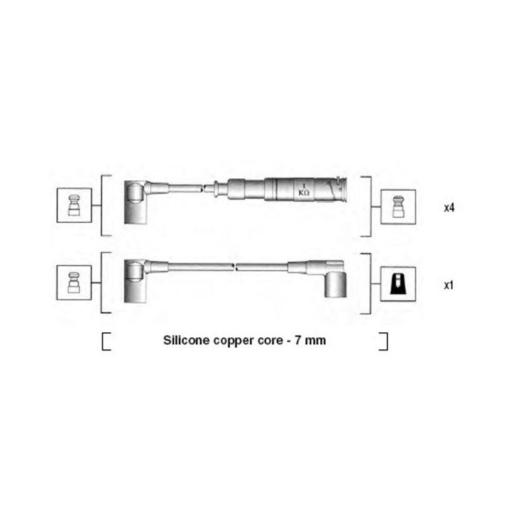 Uždegimo laido komplektas MAGNETI MARELLI 941115020651
