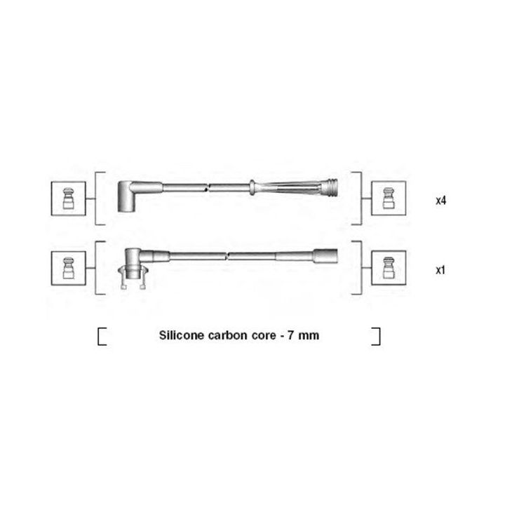 Uždegimo laido komplektas MAGNETI MARELLI 941145130710