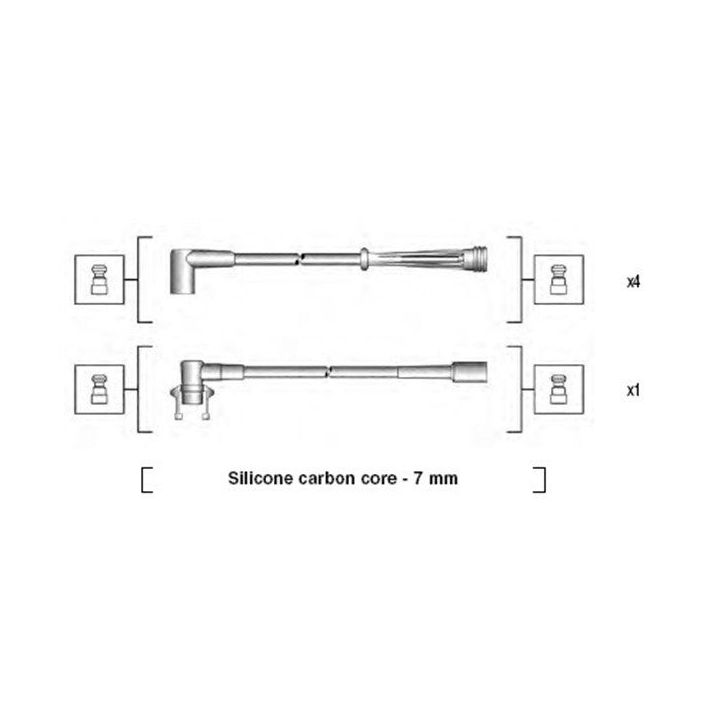 Uždegimo laido komplektas MAGNETI MARELLI 941145170714