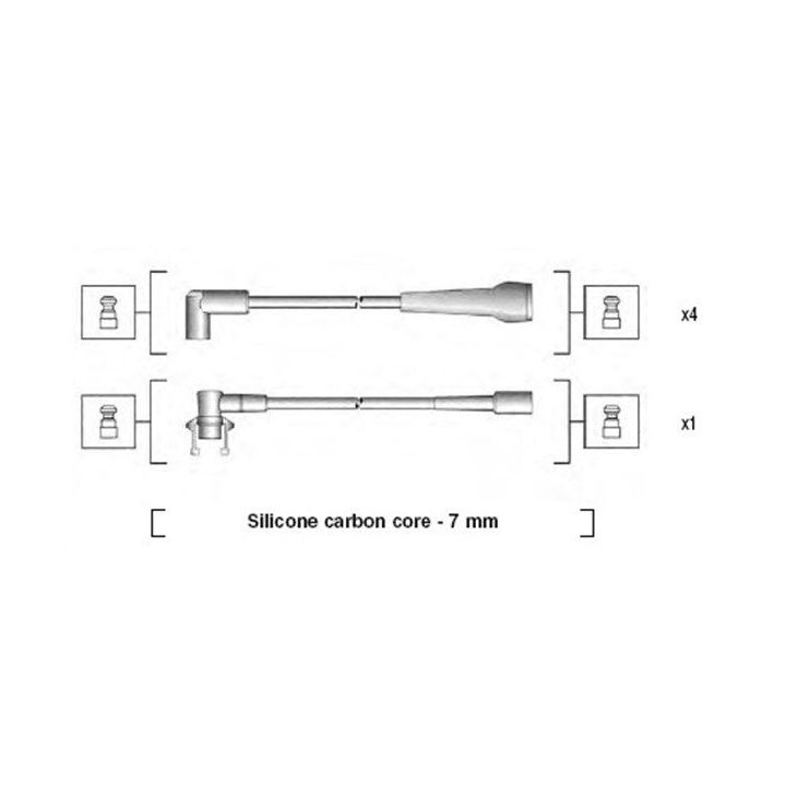 Uždegimo laido komplektas MAGNETI MARELLI 941145200717