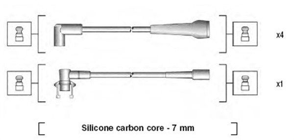 Uždegimo laido komplektas MAGNETI MARELLI 941145200717