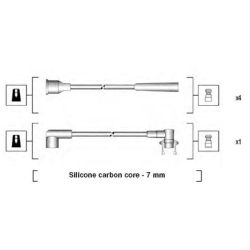 Uždegimo laido komplektas MAGNETI MARELLI 941145360733