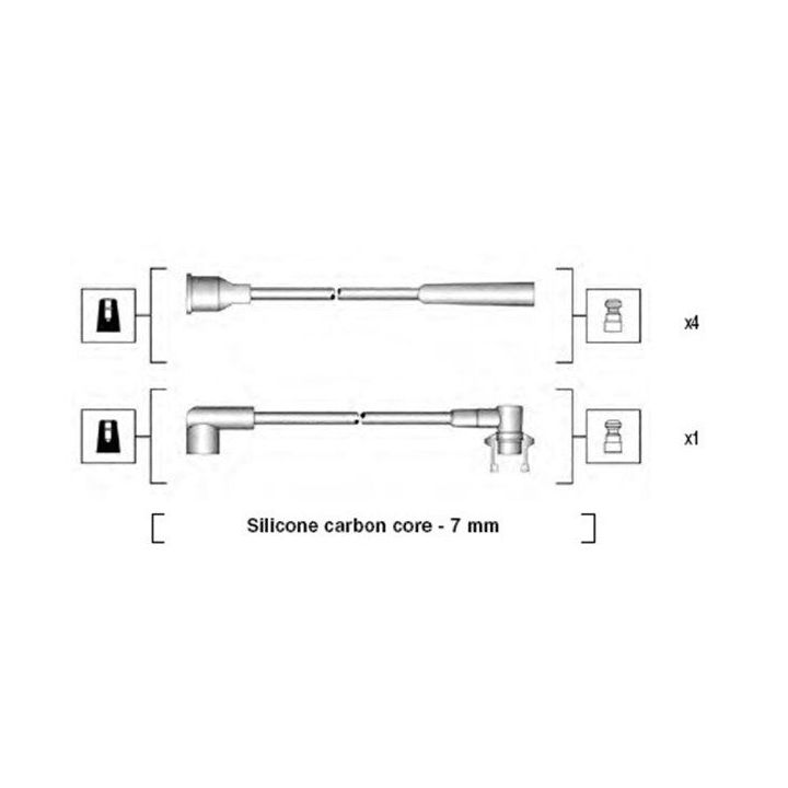 Uždegimo laido komplektas MAGNETI MARELLI 941145360733