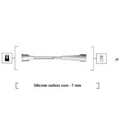 Uždegimo laido komplektas MAGNETI MARELLI 941145430740