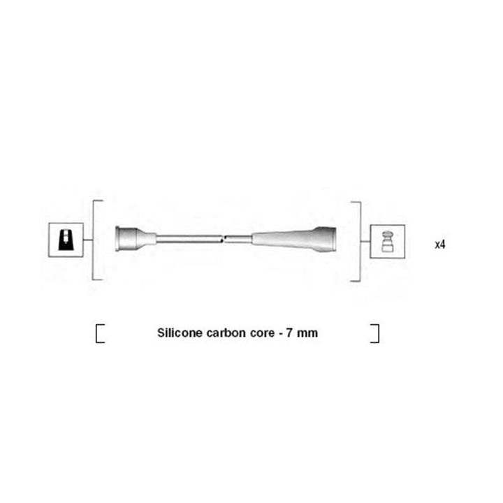 Uždegimo laido komplektas MAGNETI MARELLI 941145430740