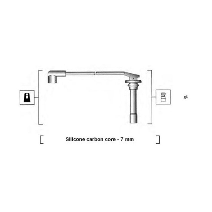 Uždegimo laido komplektas MAGNETI MARELLI 941255070817