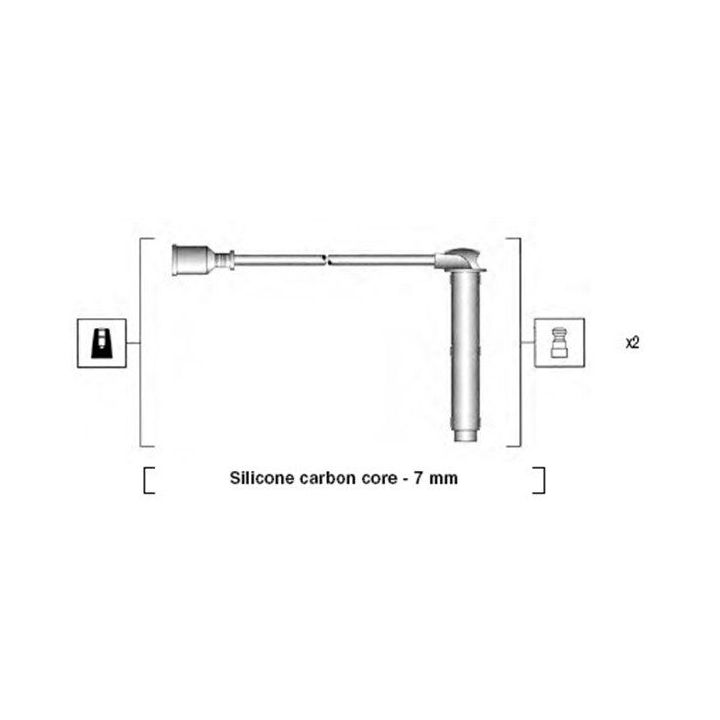 Uždegimo laido komplektas MAGNETI MARELLI 941255180828