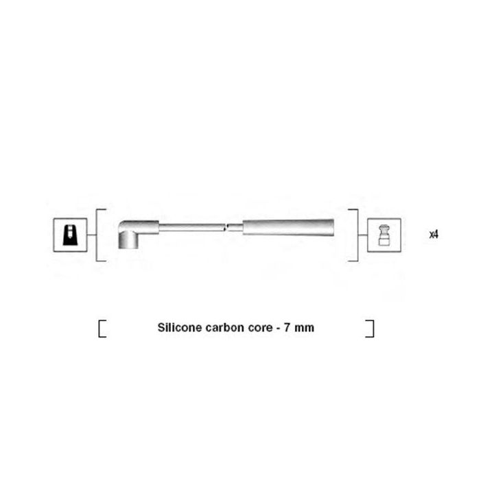 Uždegimo laido komplektas MAGNETI MARELLI 941295050877