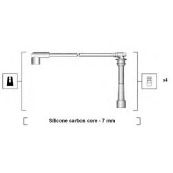 Uždegimo laido komplektas MAGNETI MARELLI 941295110882