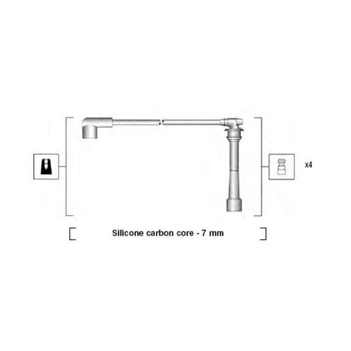 Uždegimo laido komplektas MAGNETI MARELLI 941295110882
