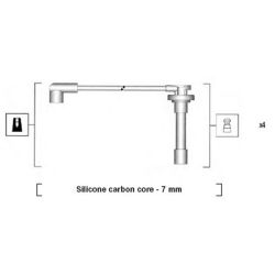 Uždegimo laido komplektas MAGNETI MARELLI 941315020889