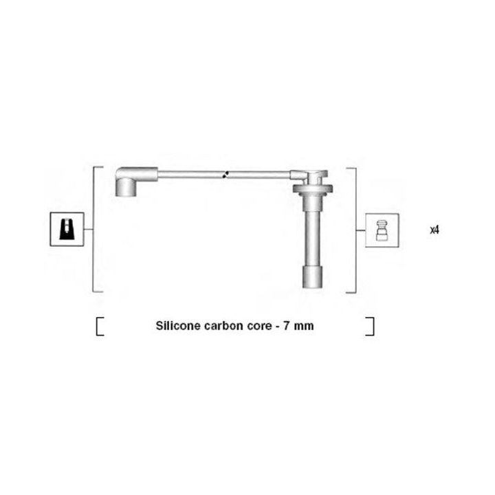 Uždegimo laido komplektas MAGNETI MARELLI 941315020889