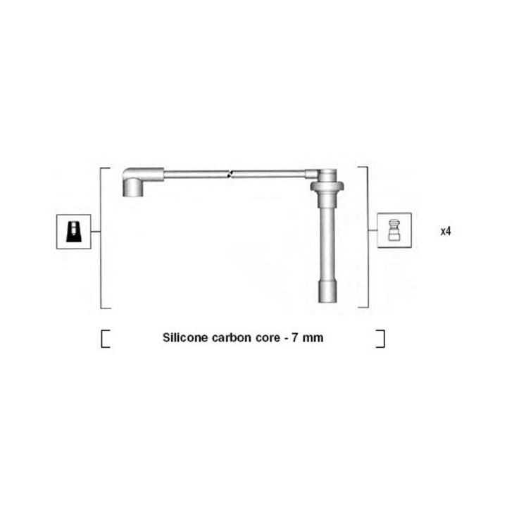 Uždegimo laido komplektas MAGNETI MARELLI 941315050892