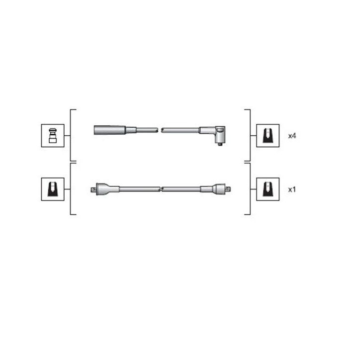 Uždegimo laido komplektas MAGNETI MARELLI 941318111030