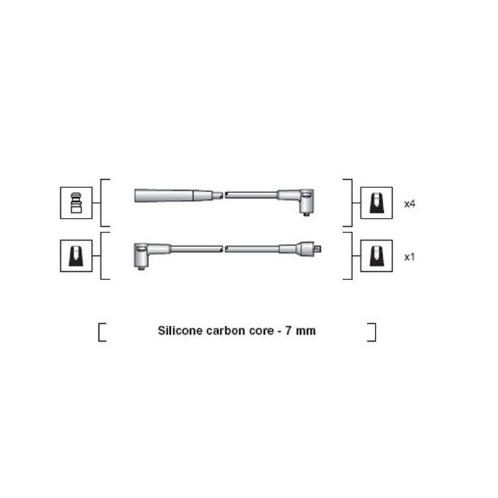 Uždegimo laido komplektas MAGNETI MARELLI 941318111071