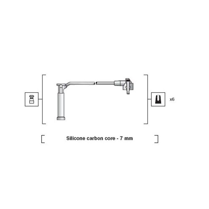 Uždegimo laido komplektas MAGNETI MARELLI 941318111144