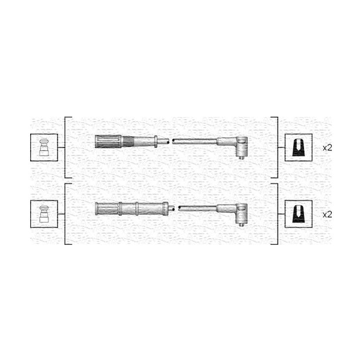Uždegimo laido komplektas MAGNETI MARELLI 941318111161