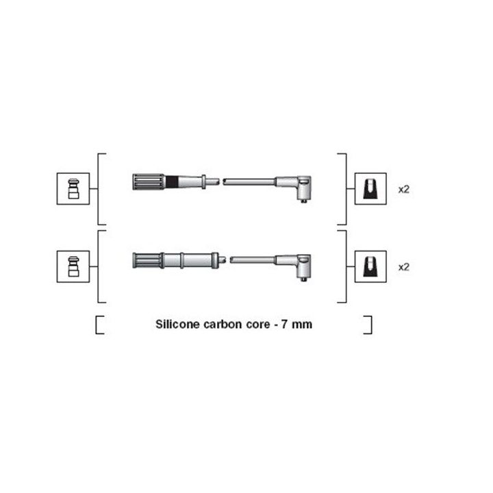 Uždegimo laido komplektas MAGNETI MARELLI 941318111161