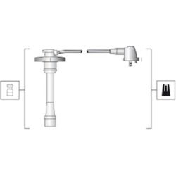 Uždegimo laido komplektas MAGNETI MARELLI 941318111274