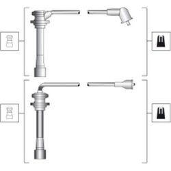 Uždegimo laido komplektas MAGNETI MARELLI 941318111278