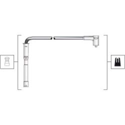 Uždegimo laido komplektas MAGNETI MARELLI 941318111287