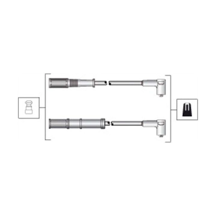 Uždegimo laido komplektas MAGNETI MARELLI 941318111301