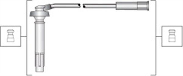 Uždegimo laido komplektas MAGNETI MARELLI 941318111309