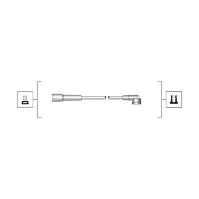 Uždegimo laido komplektas MAGNETI MARELLI 941319170016