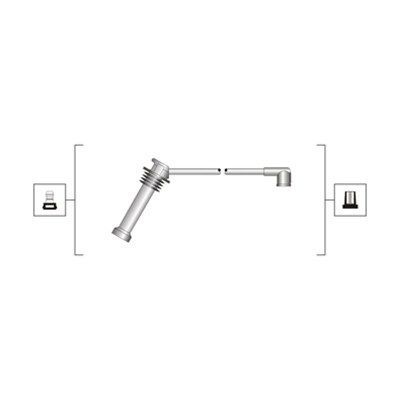 Uždegimo laido komplektas MAGNETI MARELLI 941319170038