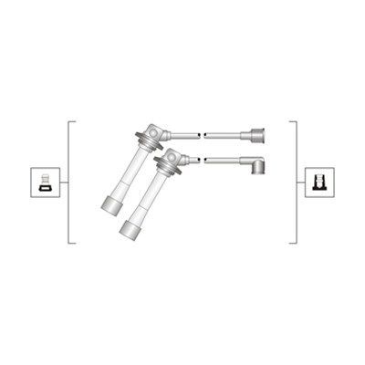 Uždegimo laido komplektas MAGNETI MARELLI 941319170083