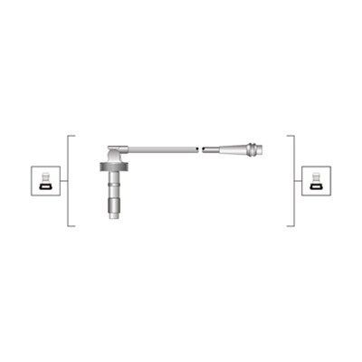 Uždegimo laido komplektas MAGNETI MARELLI 941319170087