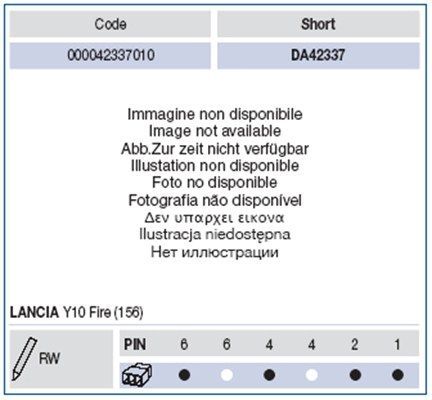 Vairo kolonėlės jungiklis MAGNETI MARELLI 000042337010