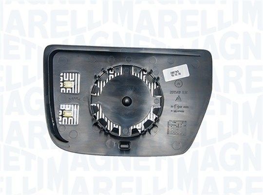 Veidrodėlio stiklas, išorinis veidrodėlis MAGNETI MARELLI 182209016500