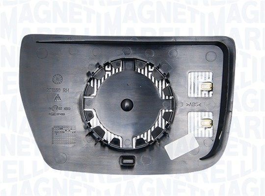 Veidrodėlio stiklas, išorinis veidrodėlis MAGNETI MARELLI 182209016600
