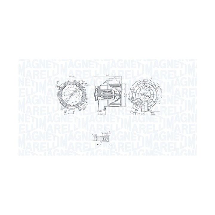 Vidaus pūtiklis MAGNETI MARELLI 069412236010