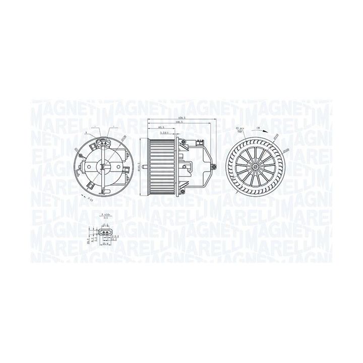 Vidaus pūtiklis MAGNETI MARELLI 069412352010