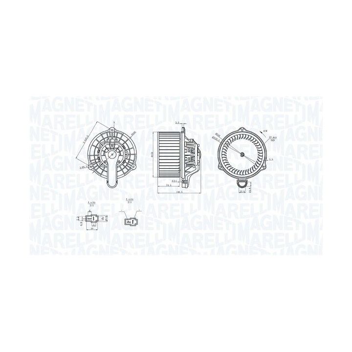 Vidaus pūtiklis MAGNETI MARELLI 069412359010